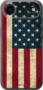 Силиконовый чехол Флаг США для Apple iPhone 17 AIR - 395u-4032 изображение 