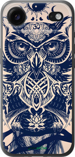 Силиконовый чехол Узорчатая сова для Apple iPhone 17 AIR - 4000u-4032 изображение 