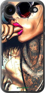 Силиконовый чехол Девушка в тату для Apple iPhone 17 AIR - 4001u-4032 изображение 