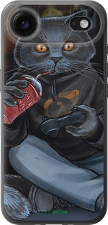 Силиконовый чехол gamer cat для Apple iPhone 17 AIR - 4140u-4032 изображение 