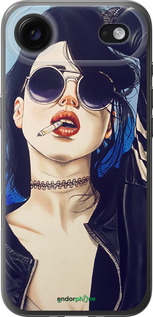 Силиконовый чехол Девушка на стиле для Apple iPhone 17 AIR - 4151u-4032 изображение 