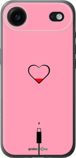 Силиконовый чехол Подзарядка сердца1 для Apple iPhone 17 AIR - 4275u-4032 изображение 