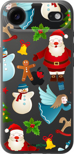 Силиконовый чехол Новогодний 1 для Apple iPhone 17 AIR - 4614u-4032 изображение 