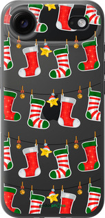 Силиконовый чехол Новогодний 9 для Apple iPhone 17 AIR - 4622u-4032 изображение 