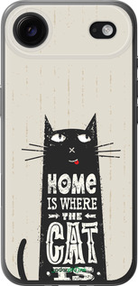 Силиконовый чехол Кот для Apple iPhone 17 AIR - 4671u-4032 изображение 