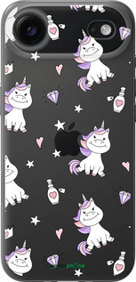 Силиконовый чехол Единорожка v2 для Apple iPhone 17 AIR - 4703u-4032 изображение 