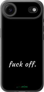 Силиконовый чехол Fuck off для Apple iPhone 17 AIR - 4731u-4032 изображение 