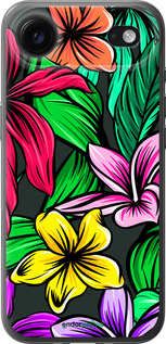 Силиконовый чехол Тропические цветы 1 для Apple iPhone 17 AIR - 4753u-4032 изображение 