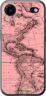 Силиконовый чехол Карта для Apple iPhone 17 AIR - 4794u-4032 изображение 