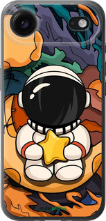 Силиконовый чехол Астронавт и звезда для Apple iPhone 17 AIR - 5326u-4032 изображение 