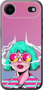 Силиконовый чехол Поп арт девушка для Apple iPhone 17 AIR - 5378u-4032 изображение 