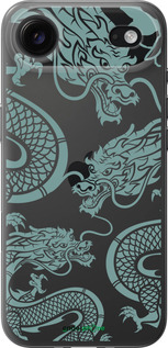 Силиконовый чехол Дракон для Apple iPhone 17 AIR - 5476u-4032 изображение 