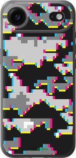 Силиконовый чехол Пиксельный камуфляж для Apple iPhone 17 AIR - 5481u-4032 изображение 