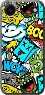 Силиконовый чехол Стикеры v4 для Apple iPhone 17 AIR - 5508u-4032 изображение 