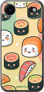 Силиконовый чехол Суши паттерн для Apple iPhone 17 AIR - 5583u-4032 изображение 
