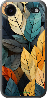 Силиконовый чехол Кольорове листя для Apple iPhone 17 AIR - 5644u-4032 изображение 