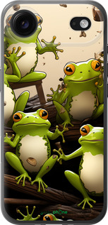 Силиконовый чехол Жабки для Apple iPhone 17 AIR - 5656u-4032 изображение 