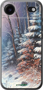 Силиконовый чехол Зимний пейзаж для Apple iPhone 17 AIR - 5814u-4032 изображение 