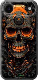 Силиконовый чехол Череп для Apple iPhone 17 AIR - 5952u-4032 изображение 