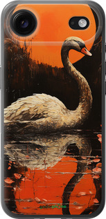 Силиконовый чехол Лебедь для Apple iPhone 17 AIR - 5964u-4032 изображение 