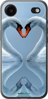 Силиконовый чехол Лебеди для Apple iPhone 17 AIR - 6007u-4032 изображение 