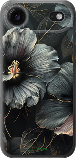 Силиконовый чехол Черные цветы для Apple iPhone 17 AIR - 6031u-4032 изображение 