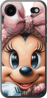 Силиконовый чехол Минни Маус с бантиком для Apple iPhone 17 AIR - 6055u-4032 изображение 