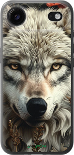 Силиконовый чехол Волчий взгляд для Apple iPhone 17 AIR - 6066u-4032 изображение 