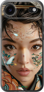 Силиконовый чехол Взгляд души самурая для Apple iPhone 17 AIR - 6076u-4032 изображение 