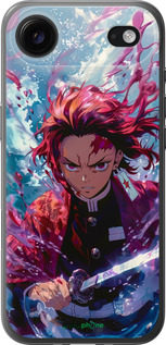 Силиконовый чехол Танджиро Камадо: Клинок рассекающий демонов для Apple iPhone 17 AIR - 6111u-4032 изображение 