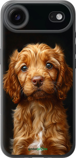 Силиконовый чехол Cocker spaniel на черном фоне для Apple iPhone 17 AIR - 6137u-4032 изображение 