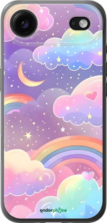 Силиконовый чехол Облака и радуга для Apple iPhone 17 AIR - 6312u-4032 изображение 