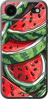 Силиконовый чехол Арбуз для Apple iPhone 17 AIR - 6315u-4032 изображение 