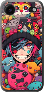 Силиконовый чехол Аниме парень для Apple iPhone 17 AIR - 6317u-4032 изображение 