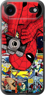 Силиконовый чехол Человек паук 2 для Apple iPhone 17 AIR - 6333u-4032 изображение 