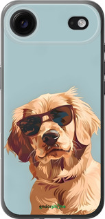 Силиконовый чехол Пес в очках для Apple iPhone 17 AIR - 6381u-4032 изображение 