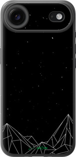 Силиконовый чехол Черно белые абстрактные горы для Apple iPhone 17 AIR - 6437u-4032 изображение 