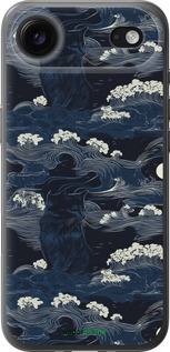 Силиконовый чехол Морская тематика в стиле арт-деко для Apple iPhone 17 AIR - 6520u-4032 изображение 