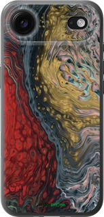 Силиконовый чехол С изображением абстрактной живописи для Apple iPhone 17 AIR - 6530u-4032 изображение 