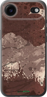 Силиконовый чехол С изображением лунного пейзажа в ночном лесу для Apple iPhone 17 AIR - 6546u-4032 изображение 