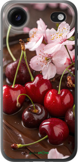 Силиконовый чехол Вишня в шоколаде для Apple iPhone 17 AIR - 6698u-4032 изображение 