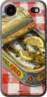 Силиконовый чехол Vintage Sardine Tin Phone для Apple iPhone 17 AIR - 6772u-4032 изображение 