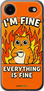 Силиконовый чехол Funny Cat для Apple iPhone 17 AIR - 6786u-4032 изображение 