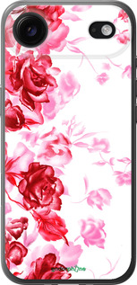 Силиконовый чехол Нарисованные розы для Apple iPhone 17 AIR - 724u-4032 изображение 