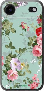 Силиконовый чехол Цветочные обои 2 для Apple iPhone 17 AIR - 862u-4032 изображение 