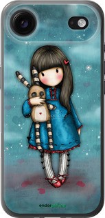 Силиконовый чехол Девочка с зайчиком для Apple iPhone 17 AIR - 915u-4032 изображение 