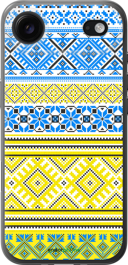 Силіконовий чехол Вишиванка 40 для Apple iPhone 17 AIR - 1174u-4032 изображение 