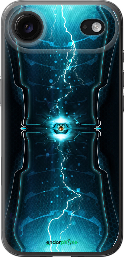 Силиконовый чехол Молнии в цилиндре для Apple iPhone 17 AIR - 120u-4032 изображение 