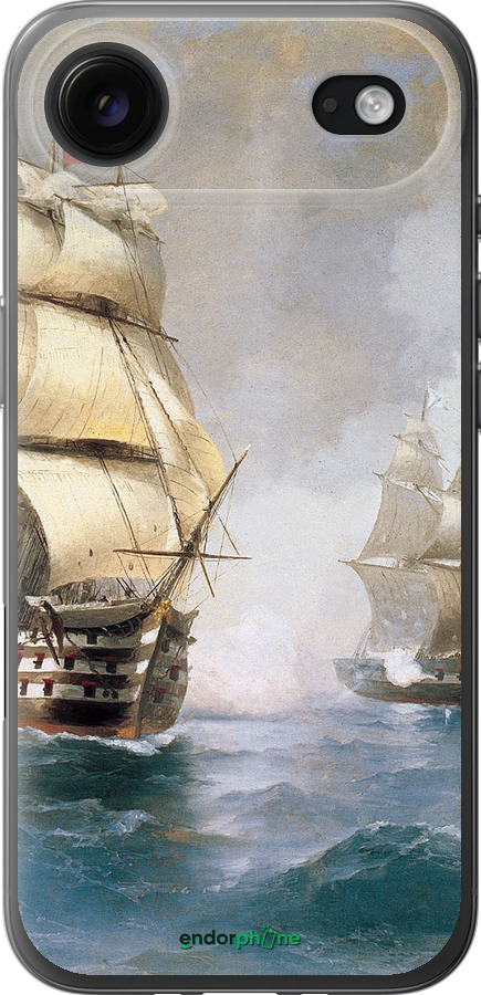 Силиконовый чехол Айвазовский. Корабли для Apple iPhone 17 AIR - 160u-4032 изображение 