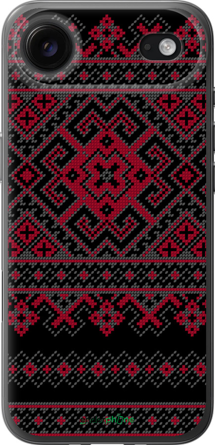 Силиконовый чехол Вышиванка 52 для Apple iPhone 17 AIR - 1763u-4032 изображение 